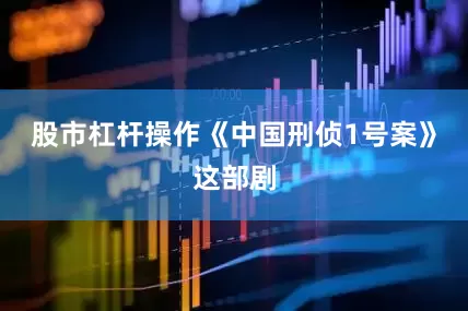 股市杠杆操作《中国刑侦1号案》这部剧