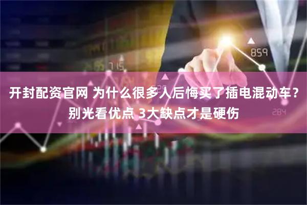 开封配资官网 为什么很多人后悔买了插电混动车？别光看优点 3大缺点才是硬伤